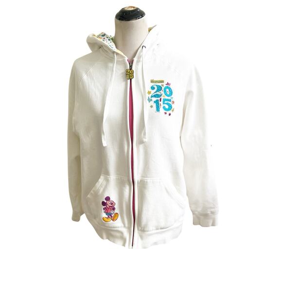 Disney Parks Hoodie Sweatshirt, Size XL 2015 Disneyland Resort Mickey Mouse - Picture 1 of 16